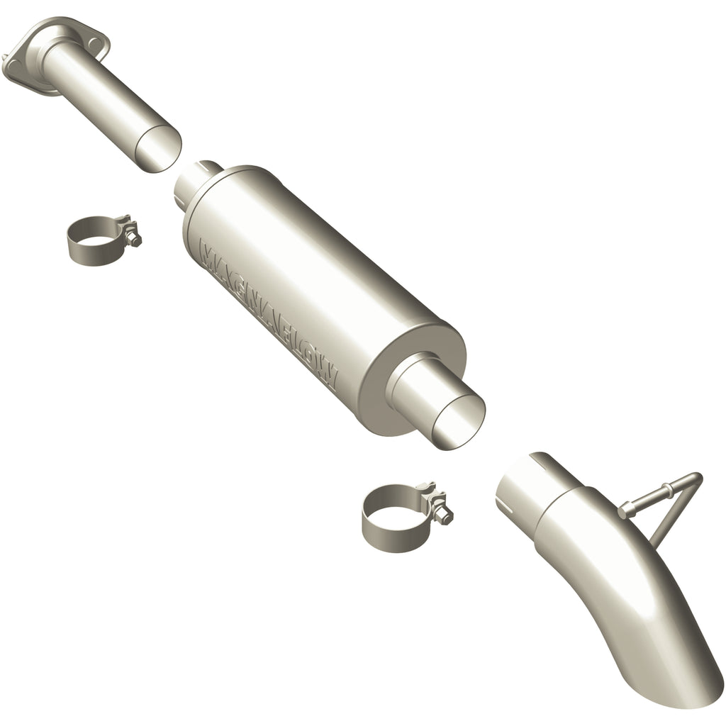 MagnaFlow Exhaust Products 17121 Off Road Pro Series Gas Stainless Cat-Back for Select Jeep Wrangler