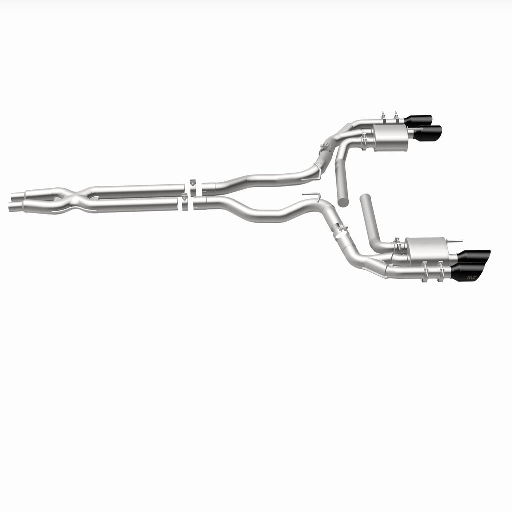 MagnaFlow Exhaust Products 19579 NEO Series Black Chrome Tips Cat-Back System for Select Ford Mustang