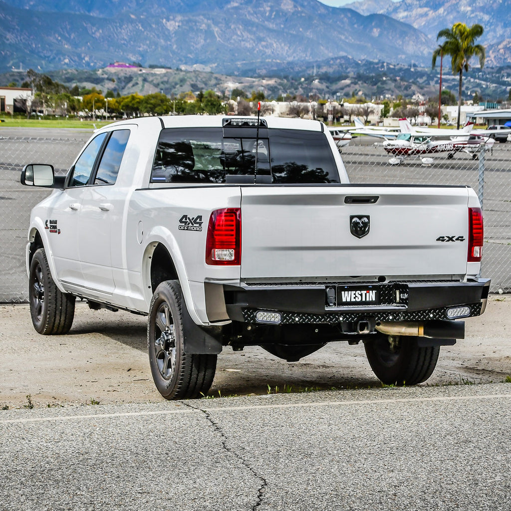 09C-Ram-15001020-Ram-25003500-(Excl.-Dual-Exhaust)-Hdx-Bandit-Rear-Bumper-Bl