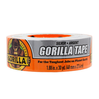 Gorilla 105634 Gorilla Tape Silver, 2" x 90'