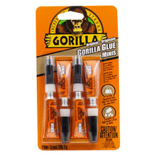Load image into Gallery viewer, Gorilla 5100502 Gorilla Glue Original, Mini Tubes, 12 g (4 x 3g)