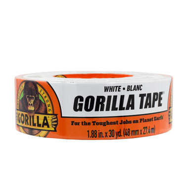 Gorilla 6025001 Gorilla Tape White, 2" x 90'