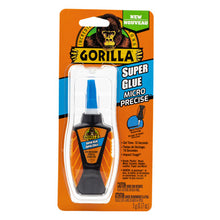 Load image into Gallery viewer, Gorilla 6621502 Gorilla Super Glue Micro Precise, Clear, 5 g