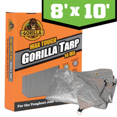Gorilla 97051 8' X 10' Max Tough Tarp