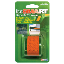 Load image into Gallery viewer, Incom RE180 Orange Fluorescent Reflective Tape 1&quot; x 24&quot;