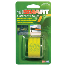 Load image into Gallery viewer, Incom RE181 Lime Fluorescent Reflective Tape 1&quot; x 24&quot;