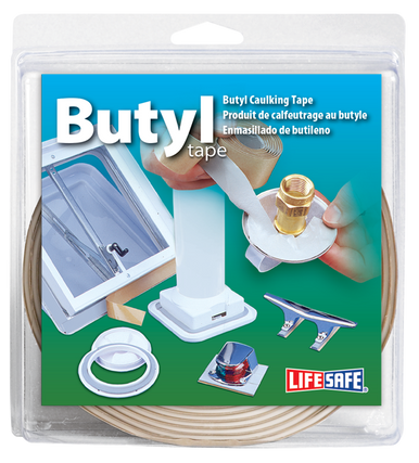 Incom RE20761 White Butyl Tape 3/4" x 1/8" x 20'