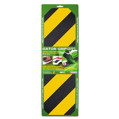 Incom RE629BL Black Safety Grit Cleat 6" x 21"