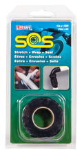 Load image into Gallery viewer, Incom RE6498 Black SOS Silicone Tape 1&quot; x 10&#39;