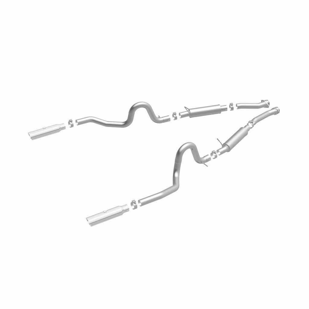 MagnaFlow Exhaust Products 15677 Competition Series Stainless 2.5 in Cat-Back for Select Ford Mustang