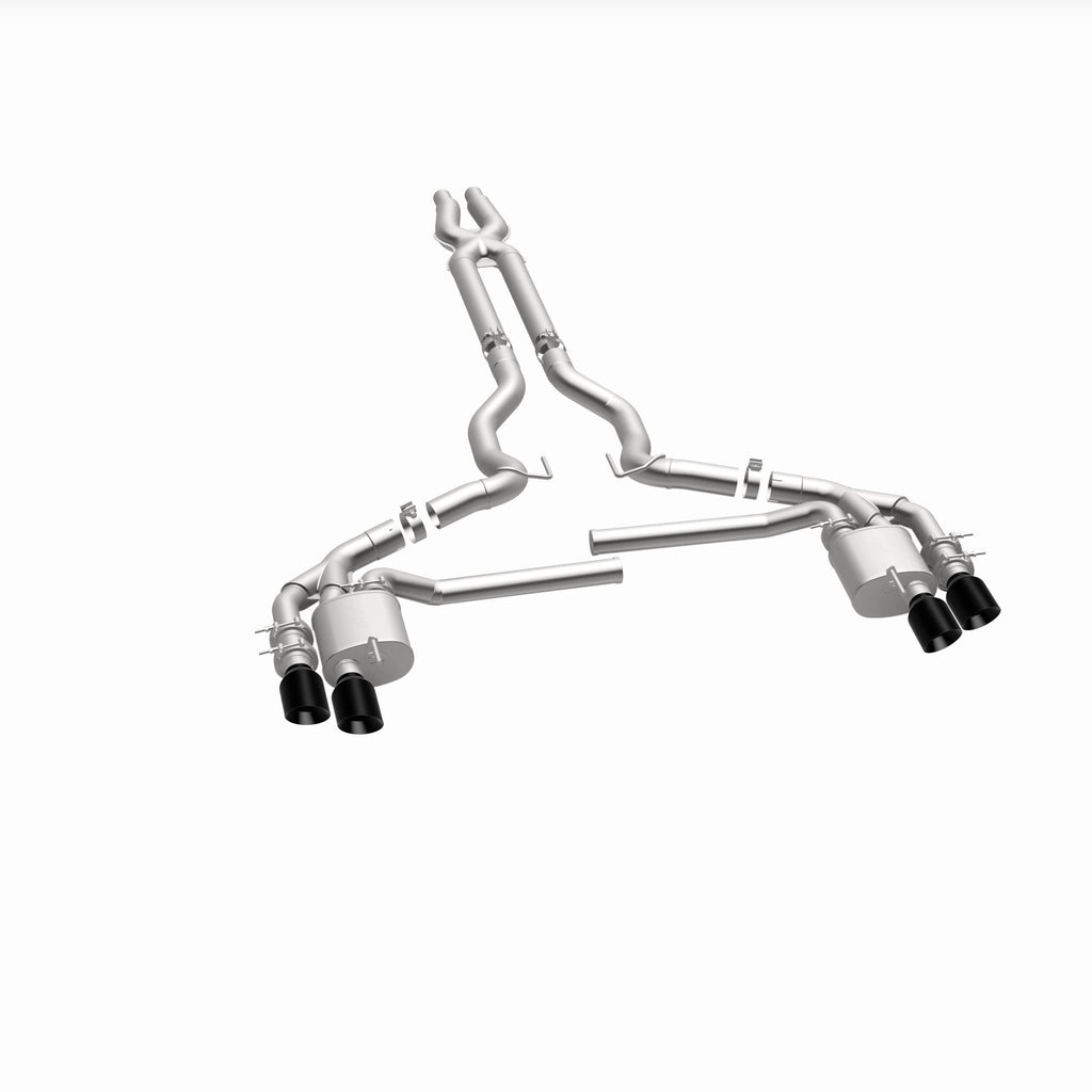 MagnaFlow Exhaust Products 19579 NEO Series Black Chrome Tips Cat-Back System for Select Ford Mustang