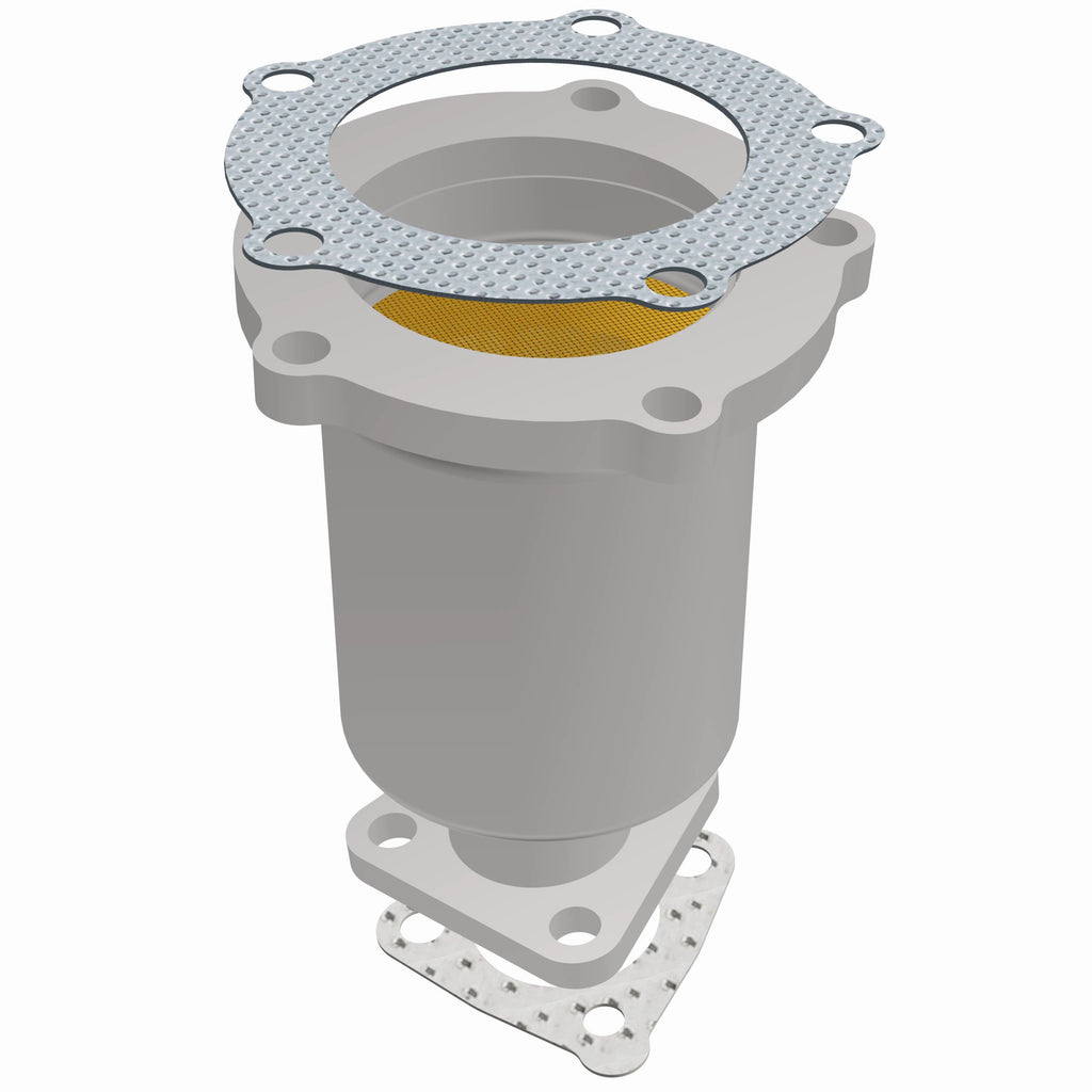 MagnaFlow Exhaust Products 454002 California CARB Direct-Fit Catalytic Converter for Select Mazda 626