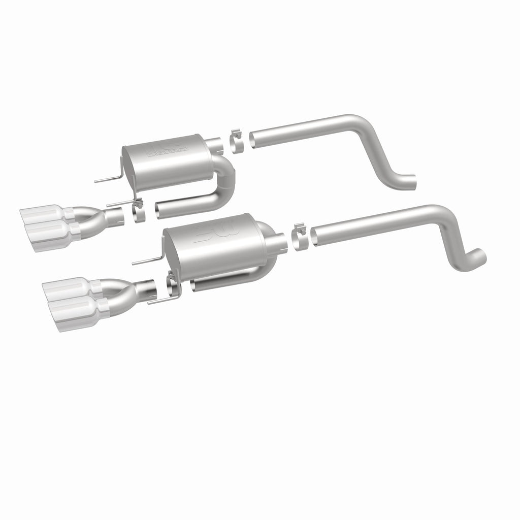 MagnaFlow Exhaust Products 15886 Street Series Polished Axle Back System for Select Chevrolet Corvette