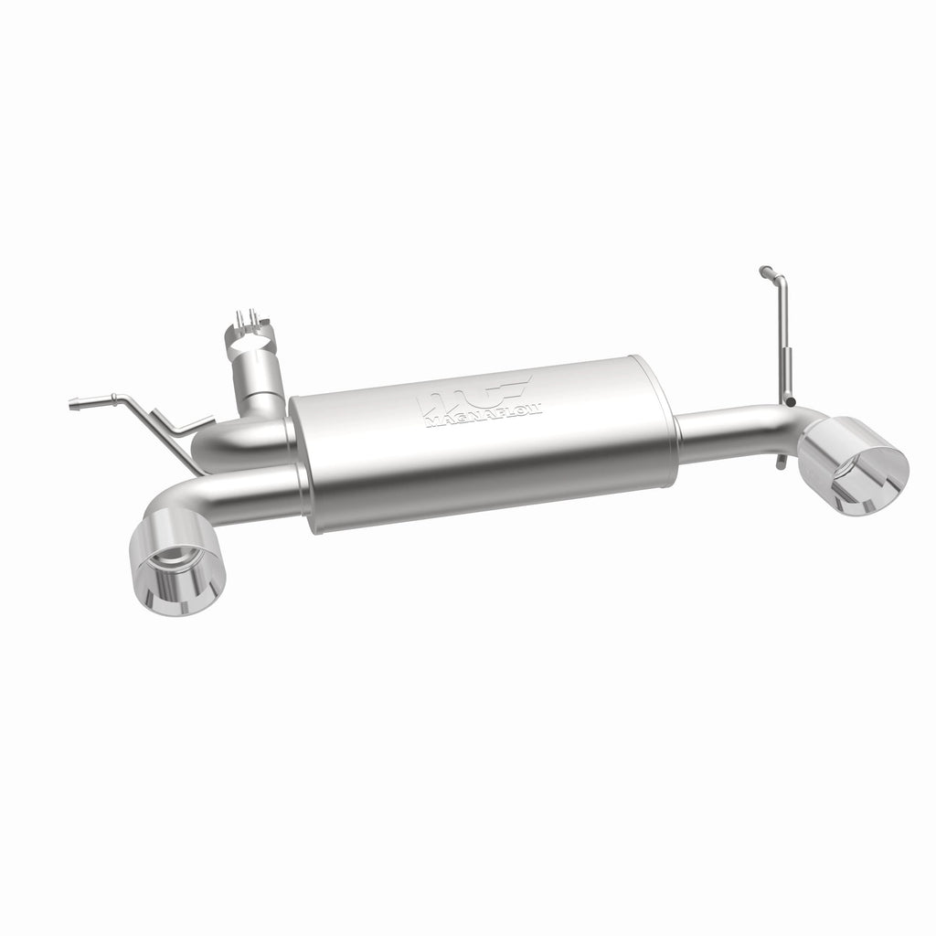 MagnaFlow Exhaust Products 15178 Street Series Polished Axle Back System for Select Jeep Wrangler, Jeep Wrangler JK