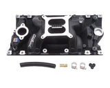 Edelbrock 75163 Black RPM Air-Gap Vortec Intake SBC