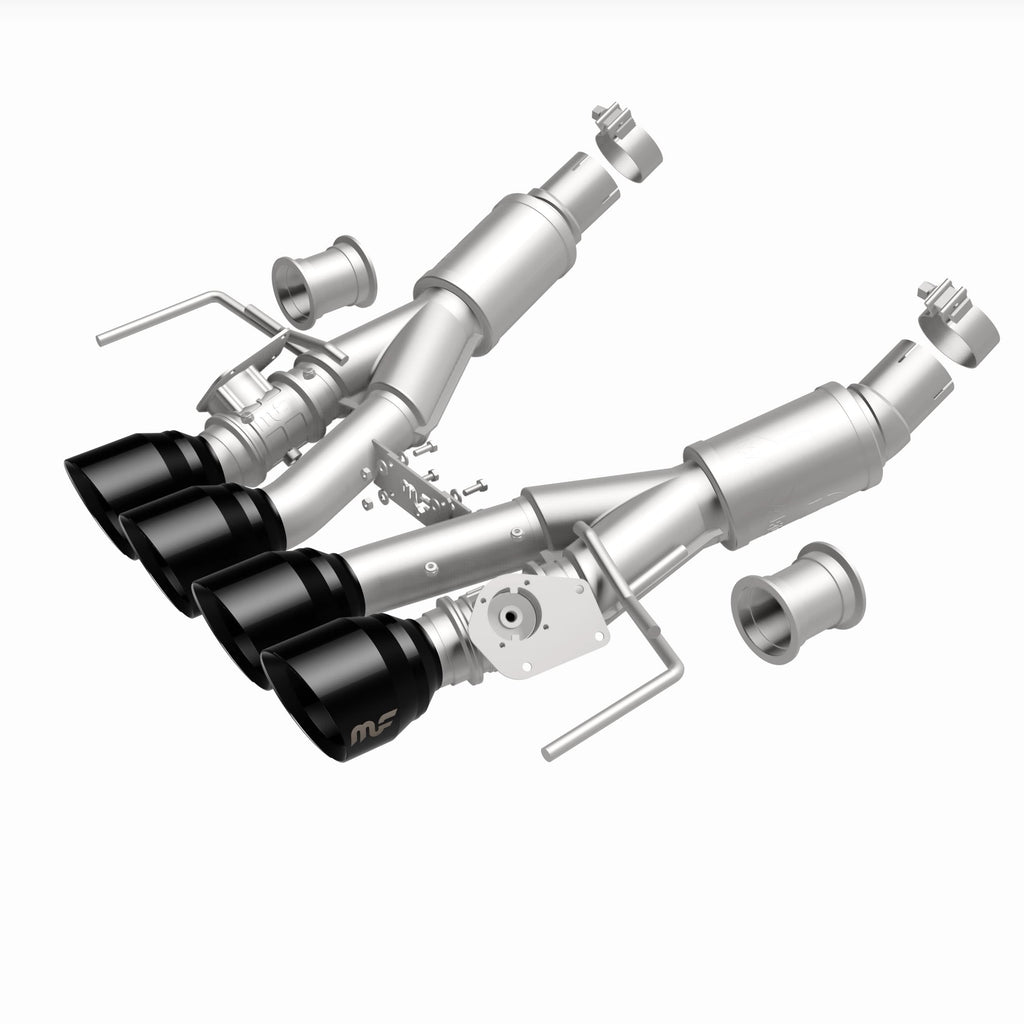 MagnaFlow Exhaust Products 19581 NEO Series Black Chrome Tips Axle Back System for Select Chevrolet Corvette
