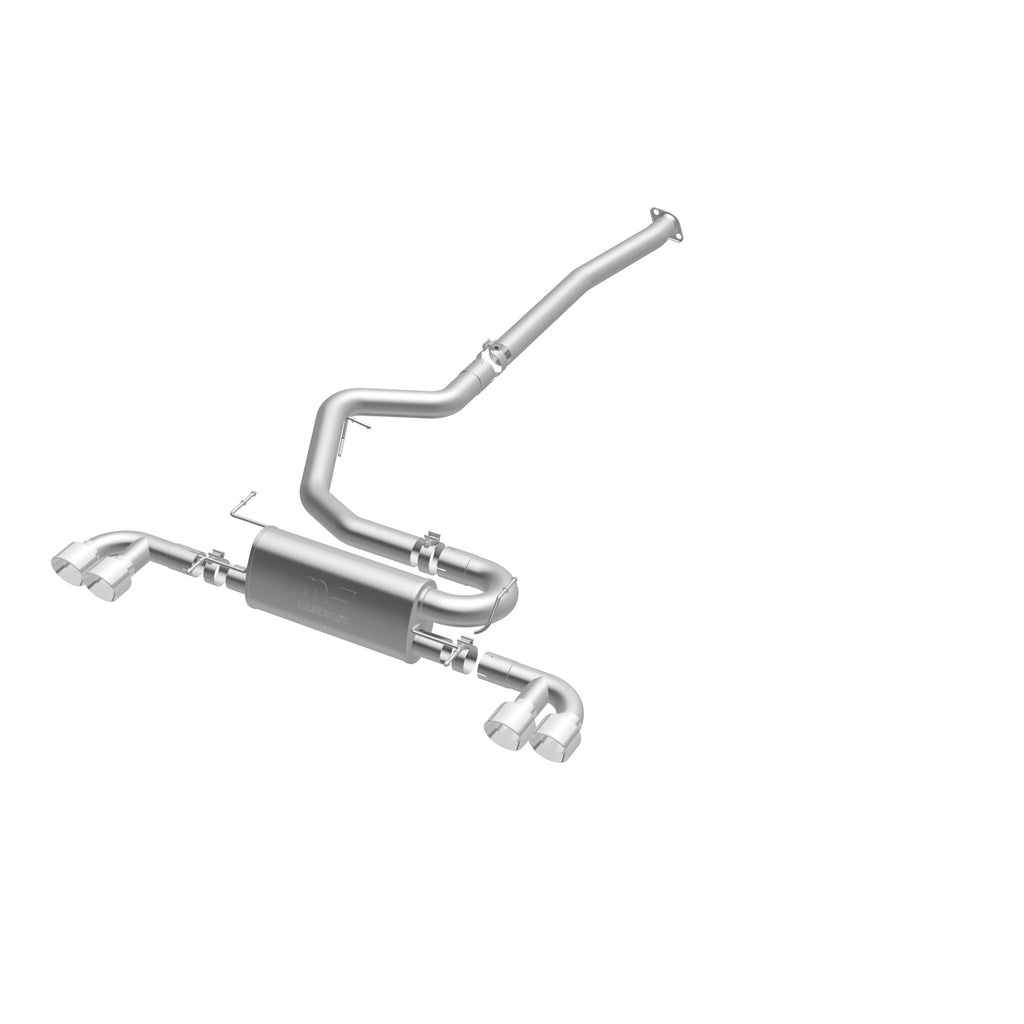 MagnaFlow Exhaust Products 16824 Street Series Polished Cat-Back System for Select Subaru Impreza