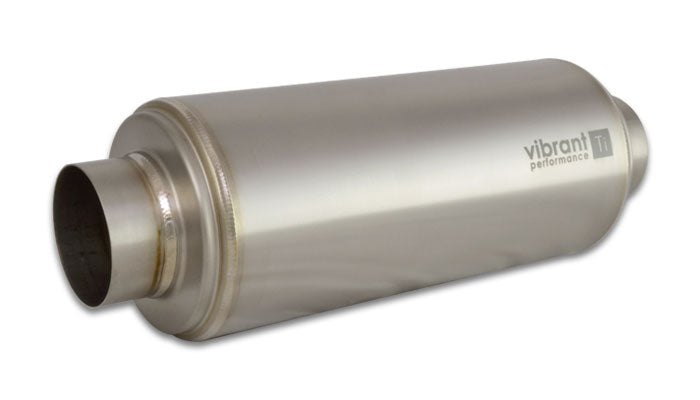 Titanium-Resonator-2.5In.-Inlet--2.5In.-Outlet-X-16In.-Long