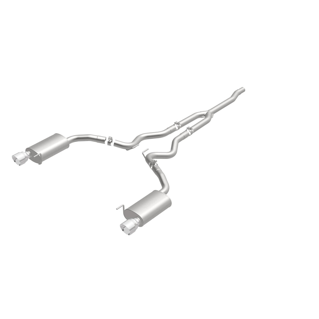 MagnaFlow Exhaust Products 19097 Street Series Polished Cat-Back System for Select Ford Mustang