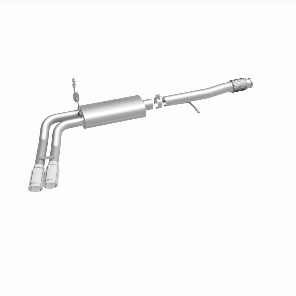 MagnaFlow Exhaust Products 15270 Street Series Polished Cat-Back System for Select Chevrolet Silverado 1500, Chevrolet Silverado LD, GMC Sierra 1500, GMC Sierra Limited