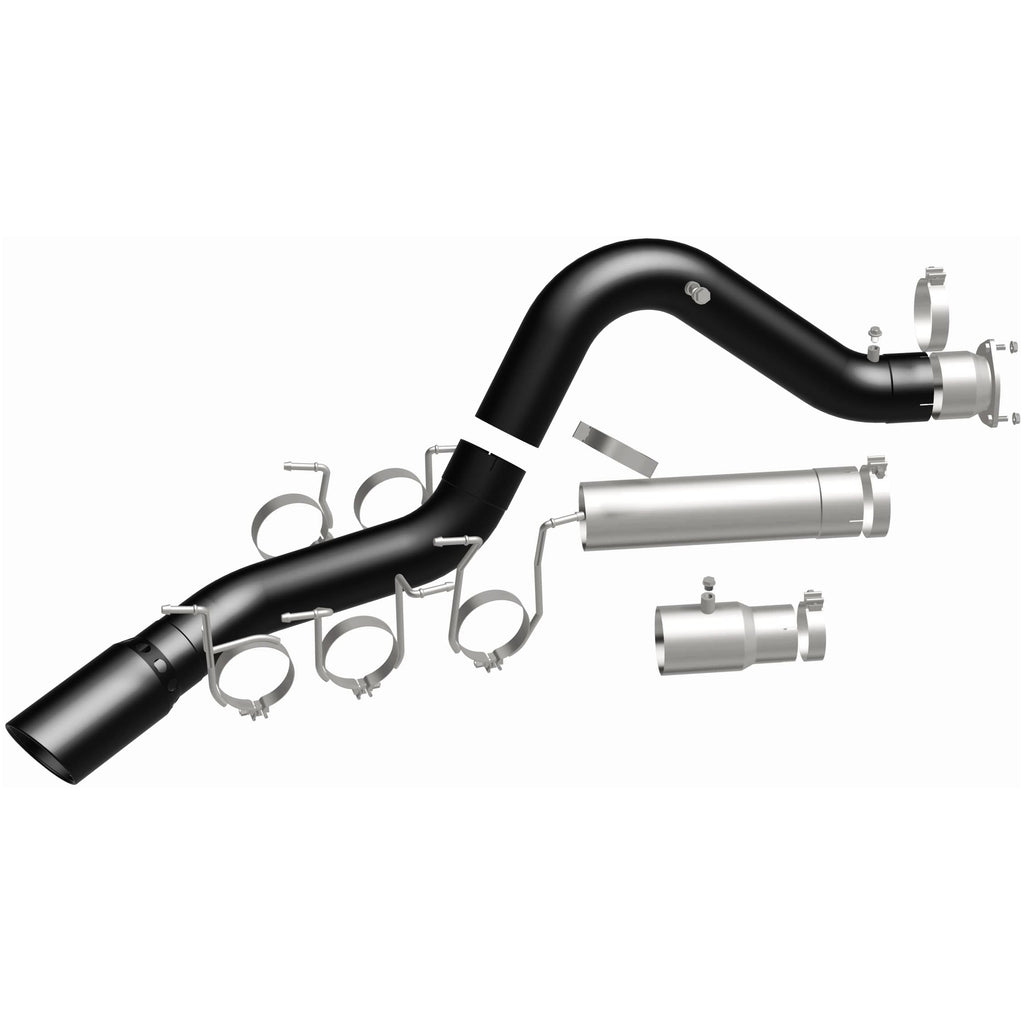 MagnaFlow Exhaust Products 19693 Black DPF Series Diesel 5 in DPF Back for Select Chevrolet Silverado HD, Chevrolet Silverado HD, GMC Sierra HD, GMC Sierra HD