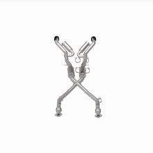 Load image into Gallery viewer, MagnaFlow Exhaust Products 19697 SPEQ Series Black Chrome Cat-Back System for Select Nissan Z