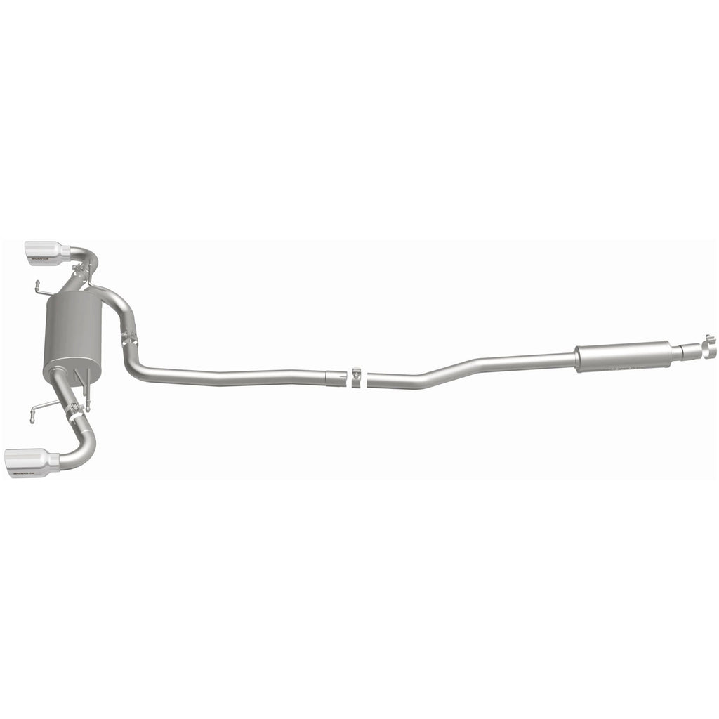 MagnaFlow Exhaust Products 15297 Street Series Polished Cat-Back System for Select Mazda 3