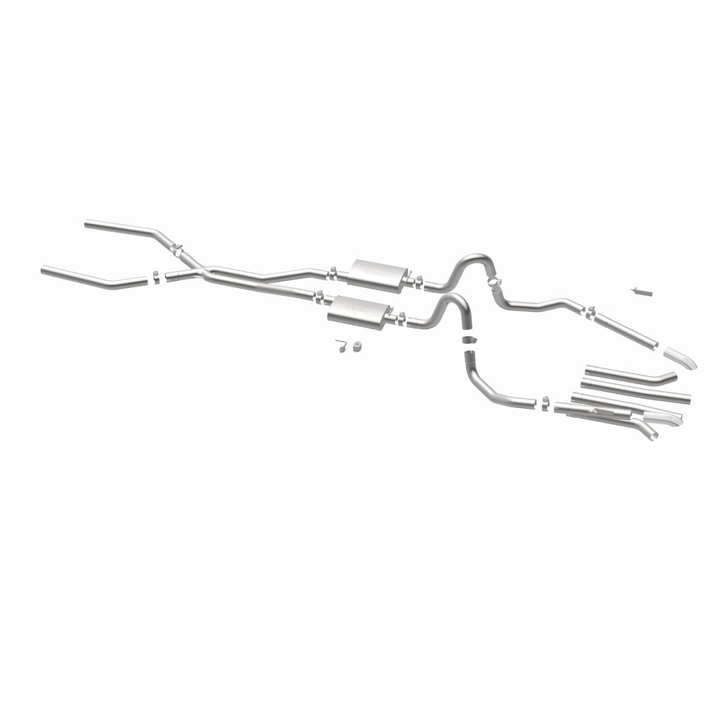 MagnaFlow Exhaust Products 15893 Street Series Polished System for Select Buick Skylark, Buick Special, Chevrolet Chevelle, Chevrolet El Camino, Oldsmobile 442, Oldsmobile Cutlass, Pontiac GTO