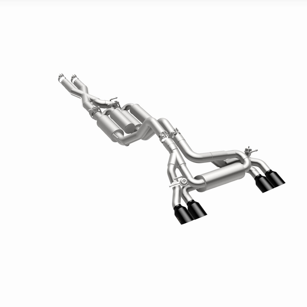 MagnaFlow Exhaust Products 19598 Street Series Black Chrome Cat-Back System for Select Jeep Wrangler