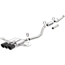 Load image into Gallery viewer, MagnaFlow Exhaust Products 19383 xMOD Series Carbon Fiber Tips Cat-Back System for Select Honda Civic