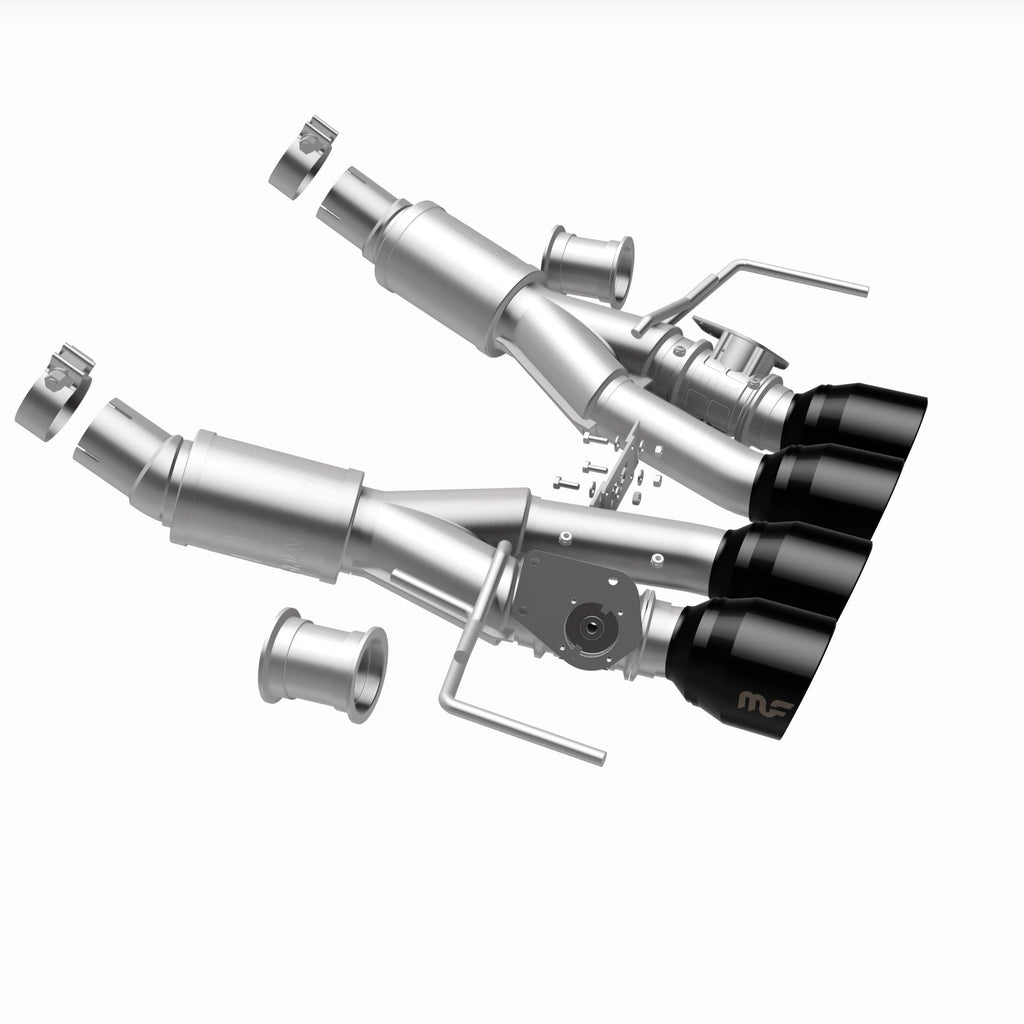 MagnaFlow Exhaust Products 19581 NEO Series Black Chrome Tips Axle Back System for Select Chevrolet Corvette