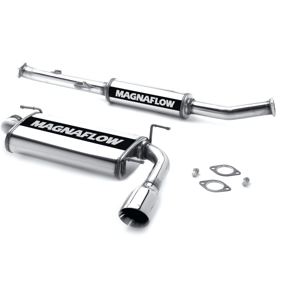 MagnaFlow Exhaust Products 15715 Street Series Polished Cat-Back System for Select Mazda Miata