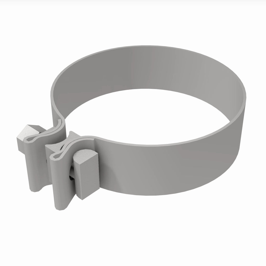 MagnaFlow Exhaust Products 10166 10 pk - Lap Joint Band Clamp - 4.00in.