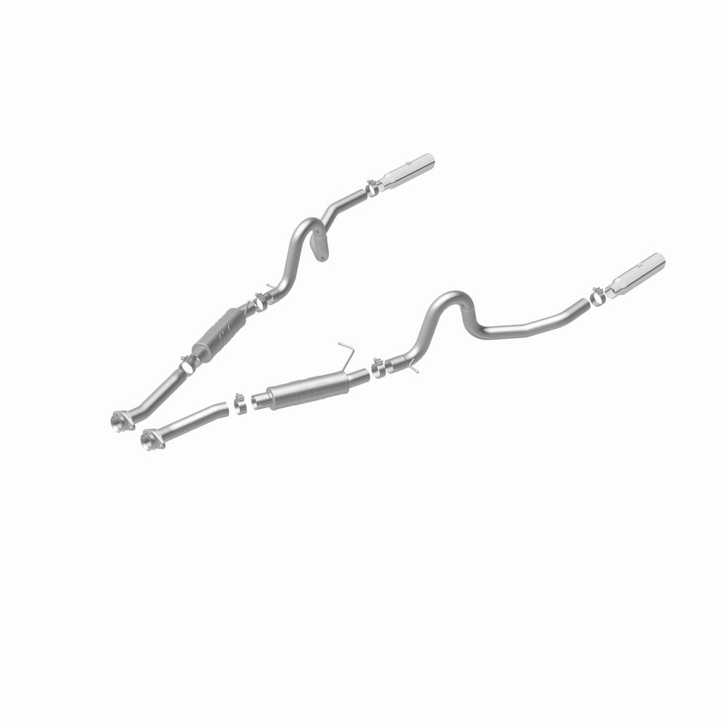 MagnaFlow Exhaust Products 15673 Competition Series Stainless 2.5 in Cat-Back for Select Ford Mustang