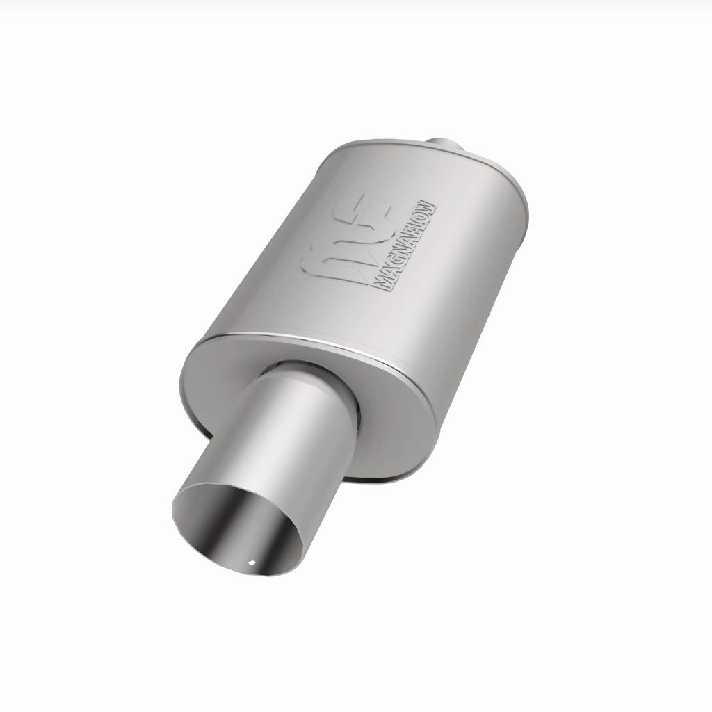 MagnaFlow Exhaust Products 14827 Straight-Through Performance Muffler; 2.25/4in. Center/Center; 5x14x8 Body