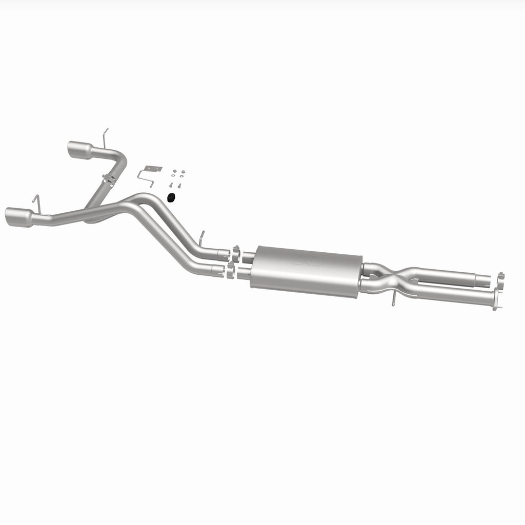 MagnaFlow Exhaust Products 16673 Street Series Polished Cat-Back System for Select Hummer H2