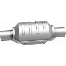 Load image into Gallery viewer, MagnaFlow Exhaust Products 53104 Standard Grade Universal Catalytic Converter for Select Acura EL, Acura NSX, Ford Taurus, Honda Accord, Honda Prelude, Lincoln Continental, MG MGB, Mercedes-Benz 260E, Mercedes-Benz 300E, Mercedes-Benz 300TE, Merkur