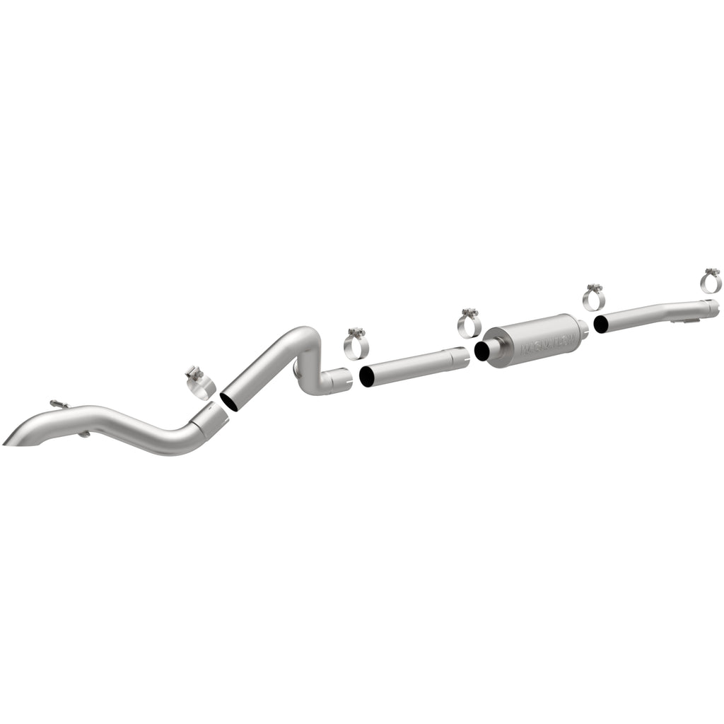 MagnaFlow Exhaust Products 15239 Rock Crawler Series Cat-Back System for Select Jeep Wrangler