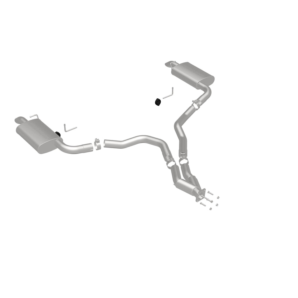 MagnaFlow Exhaust Products 16710 Street Series Satin Cat-Back System for Select Chevrolet Corvette