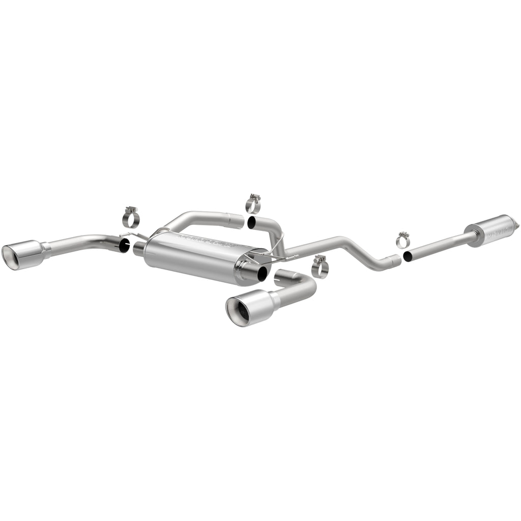 MagnaFlow Exhaust Products 15203 Street Series Polished Cat-Back System for Select Ford Escape