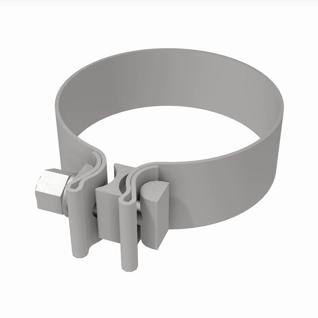 MagnaFlow Exhaust Products 10165 10 pk - Lap Joint Band Clamp - 3.50in.
