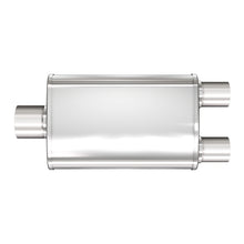 Load image into Gallery viewer, MagnaFlow Exhaust Products 13148 Multi-Chamber Performance Muffler; 2.25/2in. Center/Dual; 4x14x9 Body