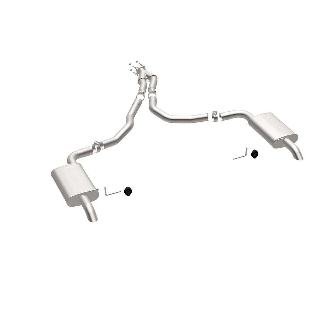 MagnaFlow Exhaust Products 16710 Street Series Satin Cat-Back System for Select Chevrolet Corvette