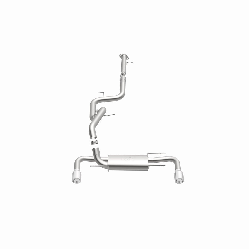 MagnaFlow Exhaust Products 15557 Street Series Polished Cat-Back System for Select Mazda 3