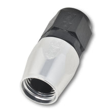 Load image into Gallery viewer, Performance--8-An-BlackSilver-Straight-Full-Flow-Hose-End