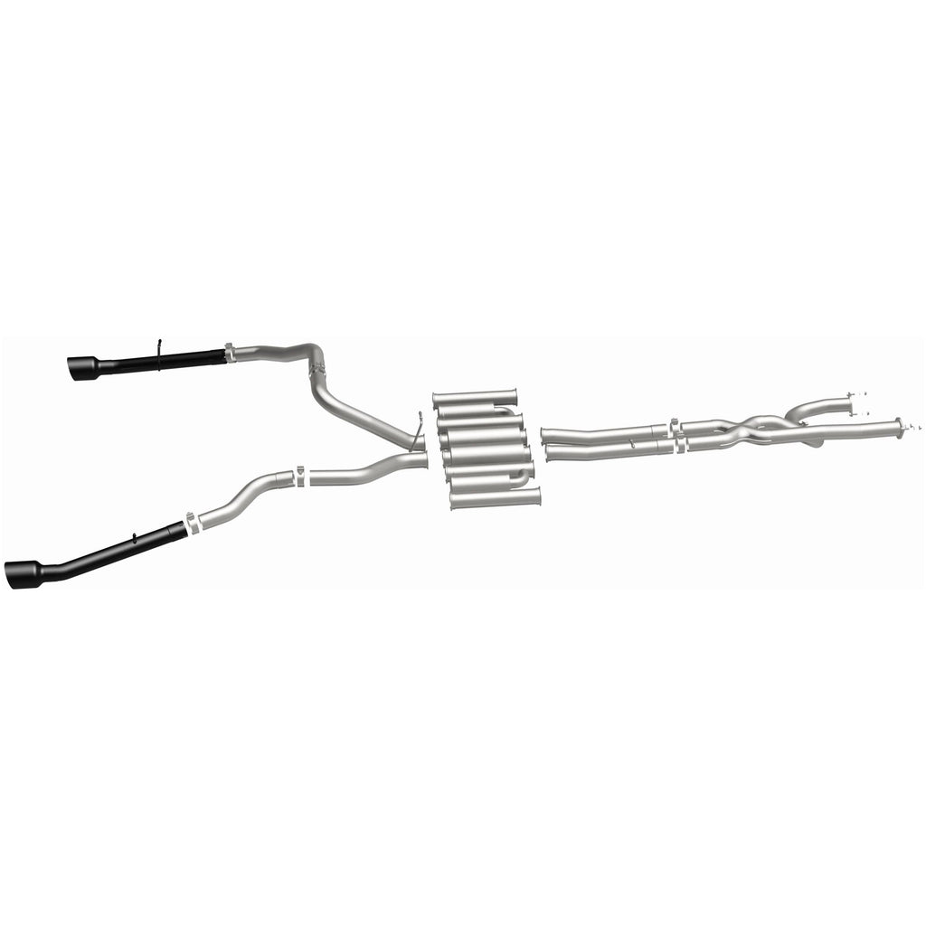 MagnaFlow Exhaust Products 19552 xMOD Series Black Coated Tips Cat-Back System for Select Ram