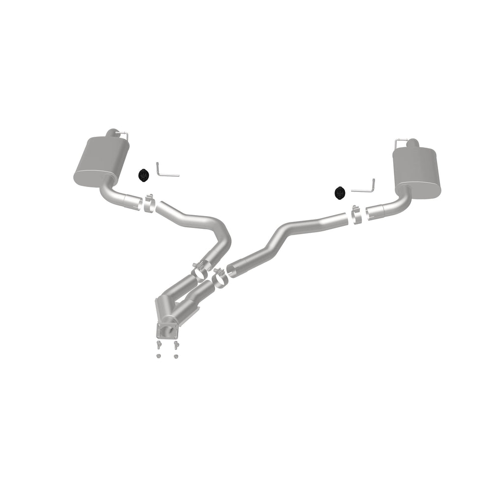 MagnaFlow Exhaust Products 16710 Street Series Satin Cat-Back System for Select Chevrolet Corvette