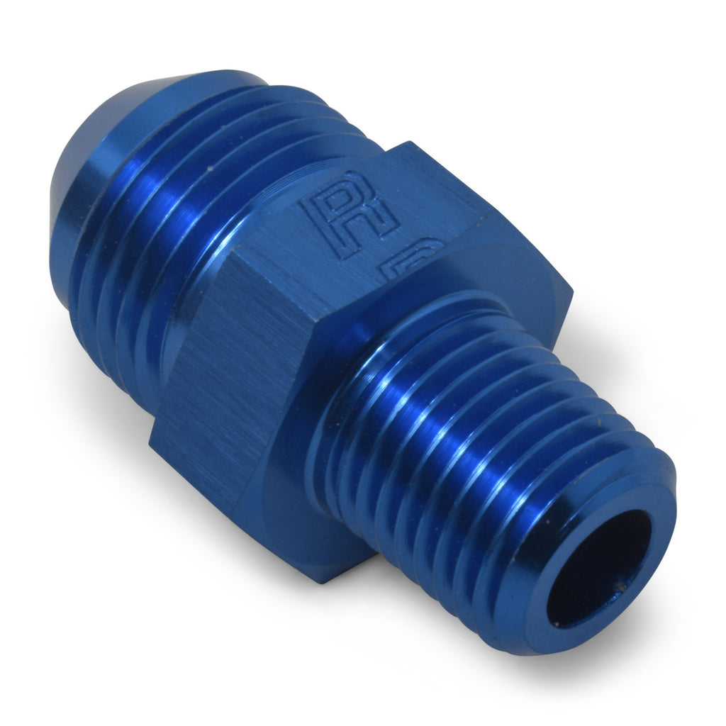 Performance--6-An-To-38In-Npt-Straight-Flare-To-Pipe-(Blue)-(25-Pcs.)