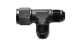 Vibrant 10744 -10AN Tee Fitting with Female -10AN Swivel
