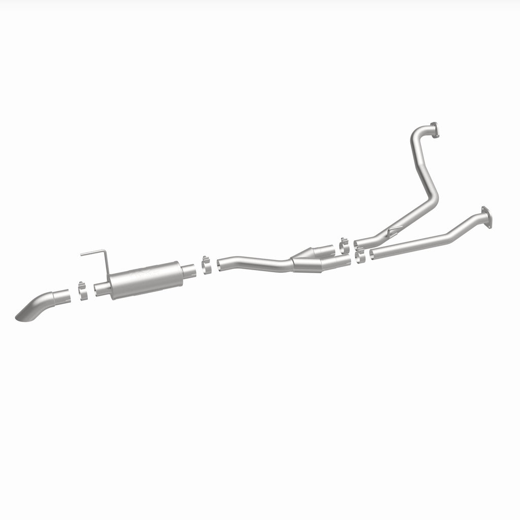 MagnaFlow Exhaust Products 17109 Off Road Pro Series Gas Stainless Cat-Back for Select Nissan TITAN